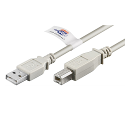 USB 2.0 Printer kabel A/B 1.8 m